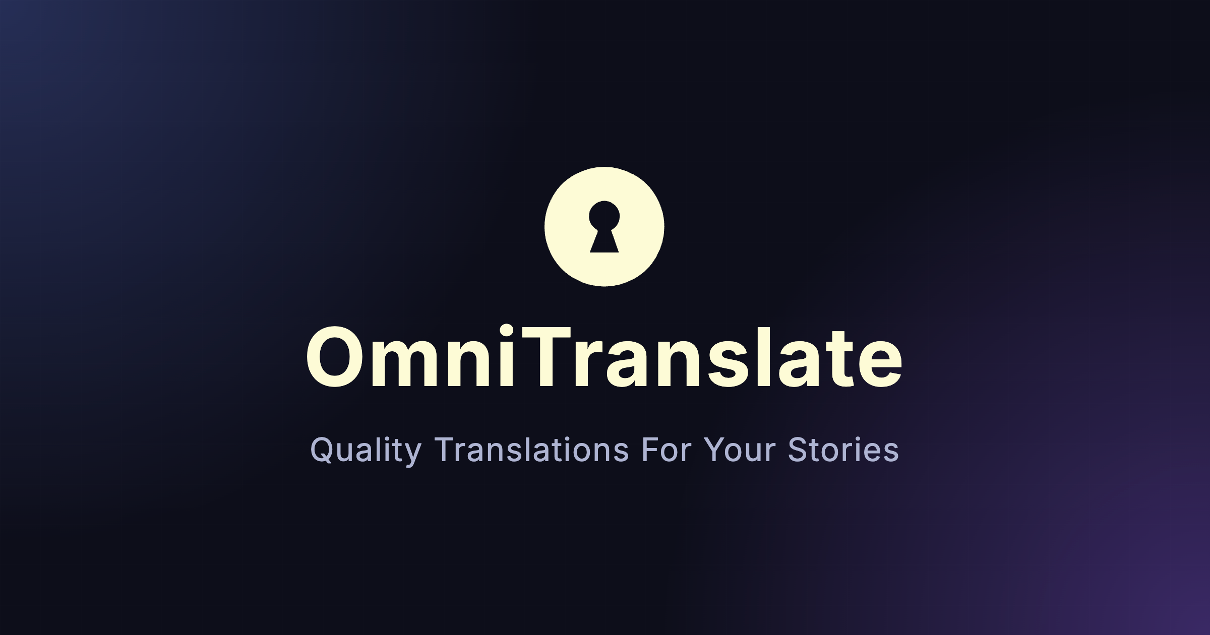 Omni Is Now OmniTranslate!